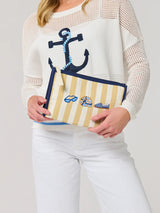 Shiraleah Shelly Zip Pouch Natural
