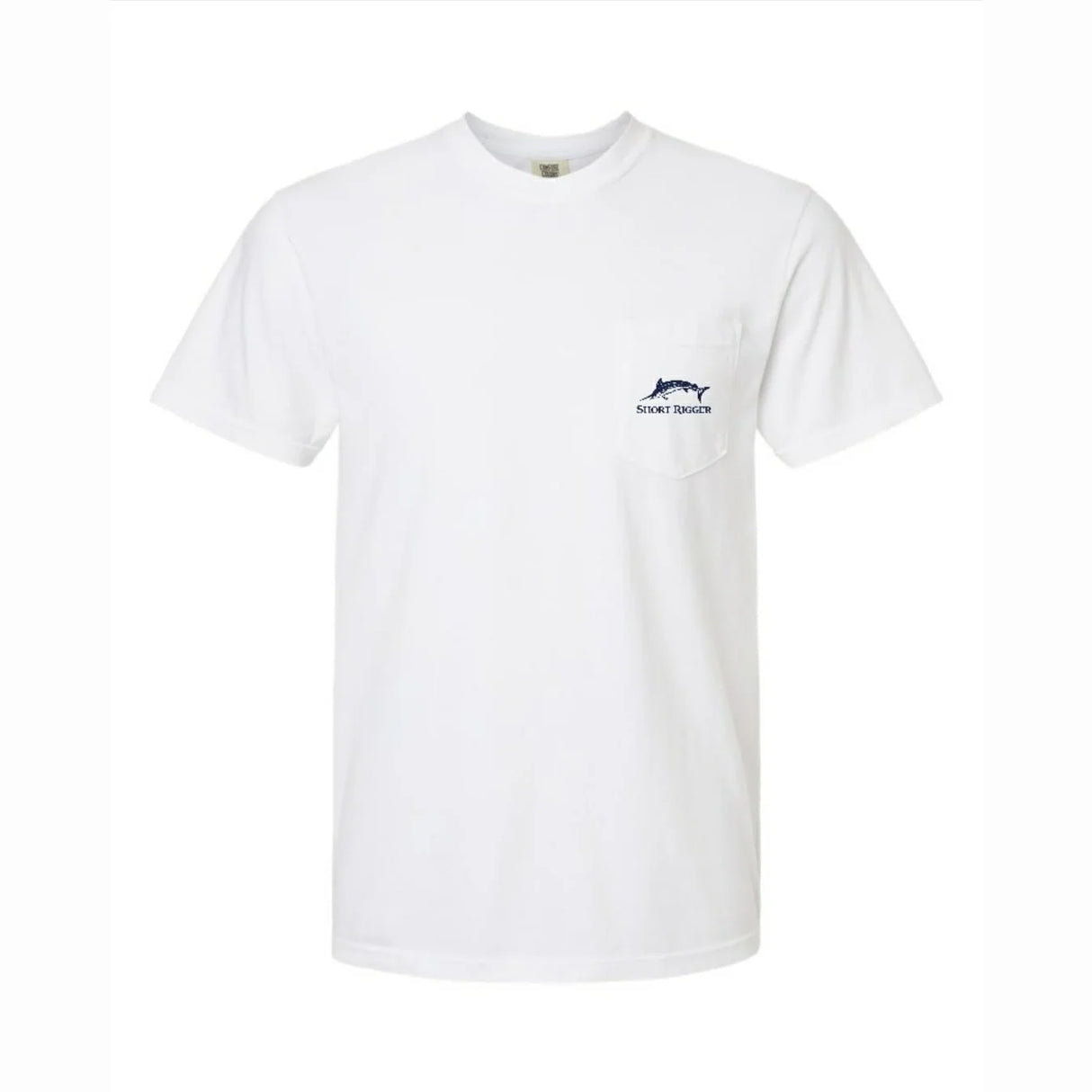 Short Rigger Sporty NC Flag Tee - White