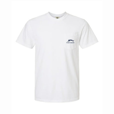 Short Rigger Sporty NC Flag Tee - White