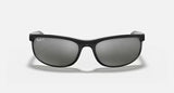 Ray-Ban Predator 2 Sunglasses - Matte Black/Grey Polarized