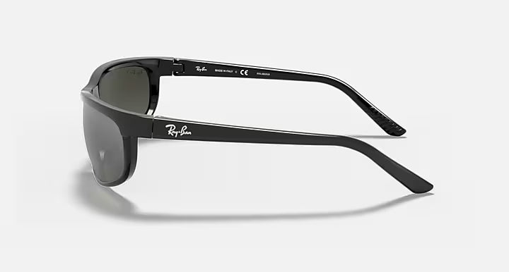 Ray-Ban Predator 2 Sunglasses - Matte Black/Grey Polarized