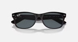 Ray-Ban New Wayfarer Sunglasses - Black Rubber