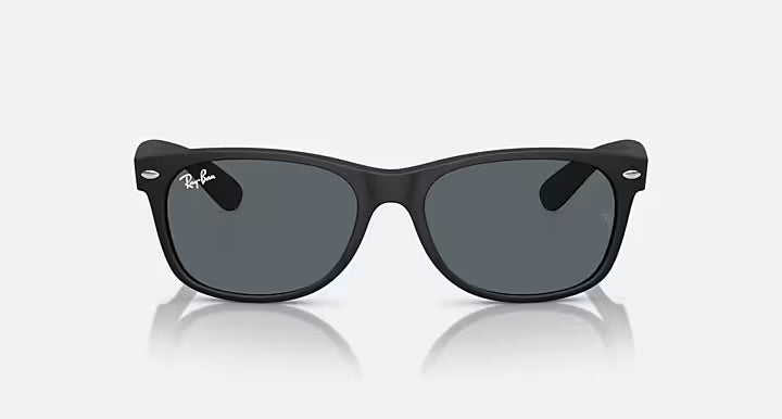 Ray-Ban New Wayfarer Sunglasses - Black Rubber