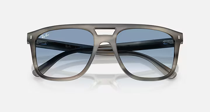 Ray-Ban Havaha Grey W/ Clear Gradient Blue Lenses
