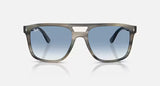 Ray-Ban Havaha Grey W/ Clear Gradient Blue Lenses
