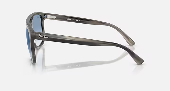 Ray-Ban Havaha Grey W/ Clear Gradient Blue Lenses