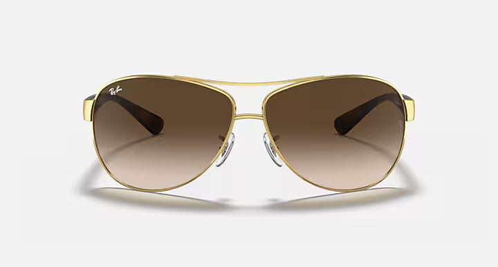 Ray-Ban Polished Arista Gold Framed Sunglasses