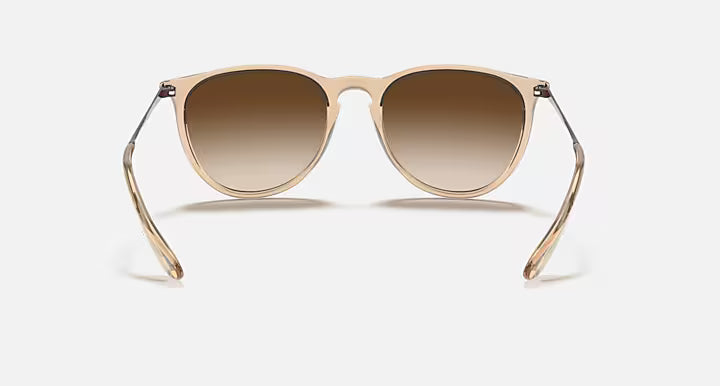 Ray-Ban Erika Transparent Light Brown Sunglasses
