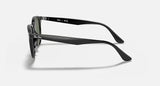 Ray-Ban Black Frame Classic Phantos - Green Lenses Sunglasses