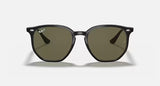 Ray-Ban Sunglasses - Black Frame/Green Lenses