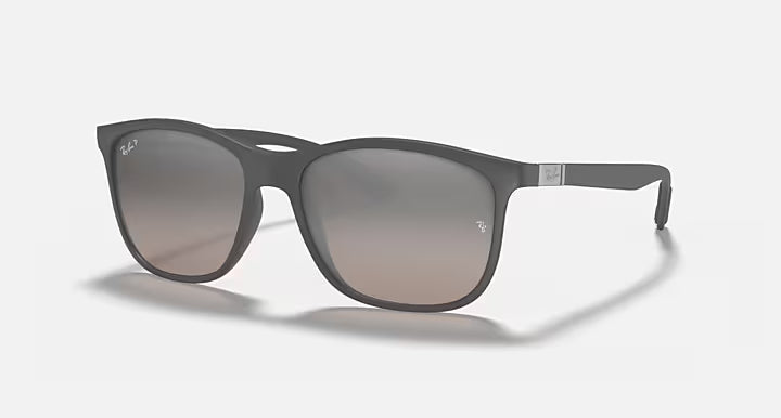 Ray-Ban Sunglasses Matte Frame with Polarized+ Mirror Gradient Lenses