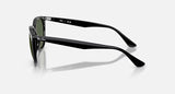 Ray-Ban Polarized Dark Green Square Unisex Sunglasses