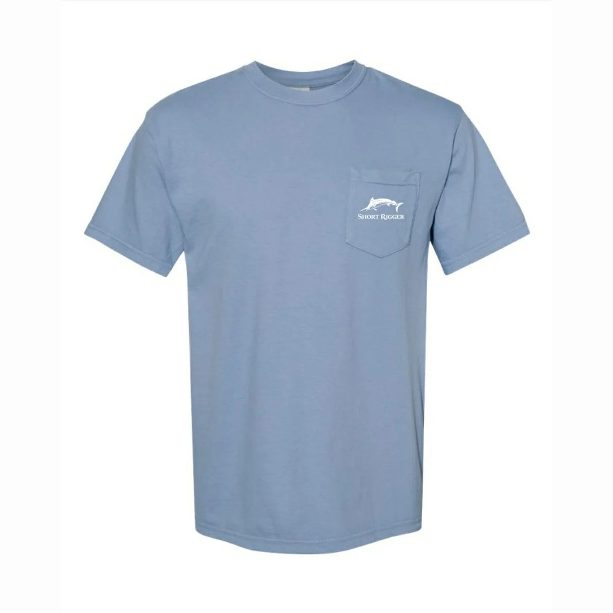 Short Rigger Light Tackle Tee - Washed Denim