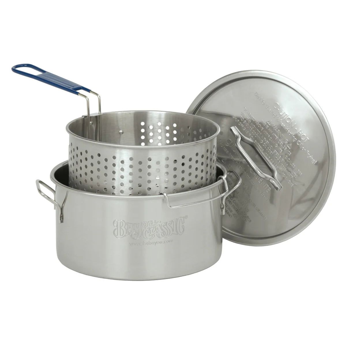 Bayou Classic 14 Quart Stainless Fry Pot