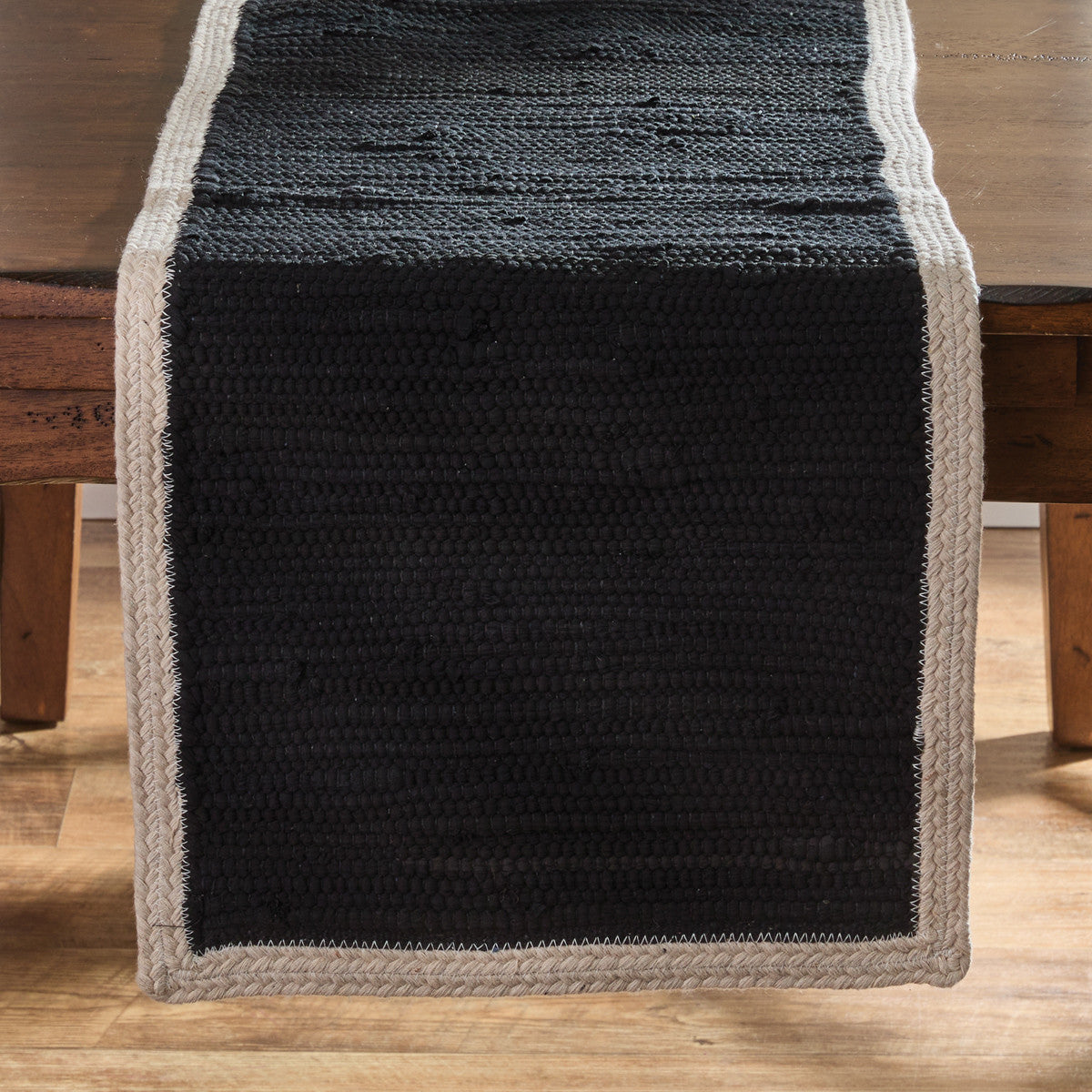 Park Designs Dune Table Runner 72" - Black