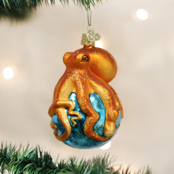 Old World Christmas Octopus Ornament