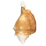 Old World Christmas Golden Seashell Ornament