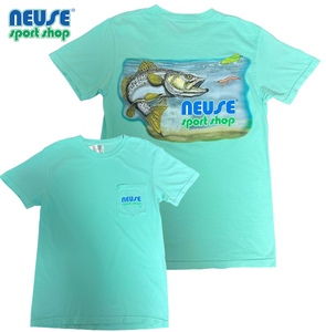 Neuse Sport Shop “Riekmann Trout” Short Sleeve Pocketed T-Shirt