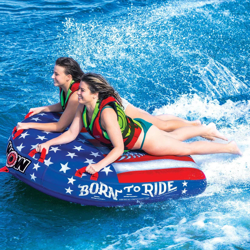 WOW Sports Born To Ride Towable, 1-2 Person