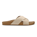 Olukai Kīpe‘a ‘Olu Women’s Leather Slide Sandals