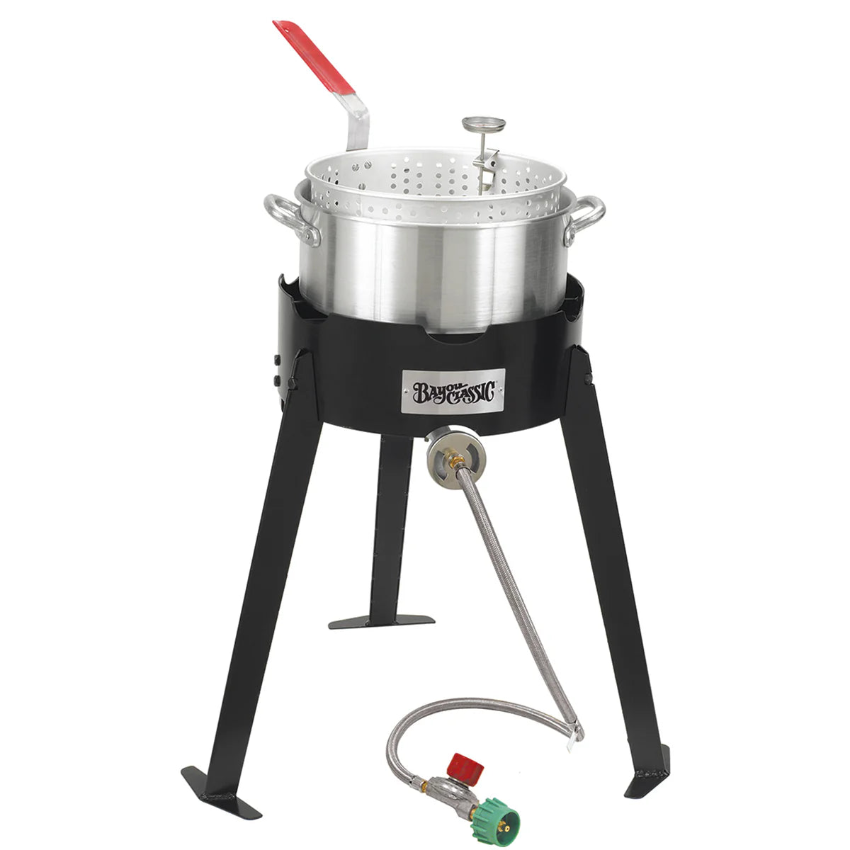 Bayou Classics Sportsman's Choice Fish Cookers 10-qt Aluminum Fish Cooker Kit
