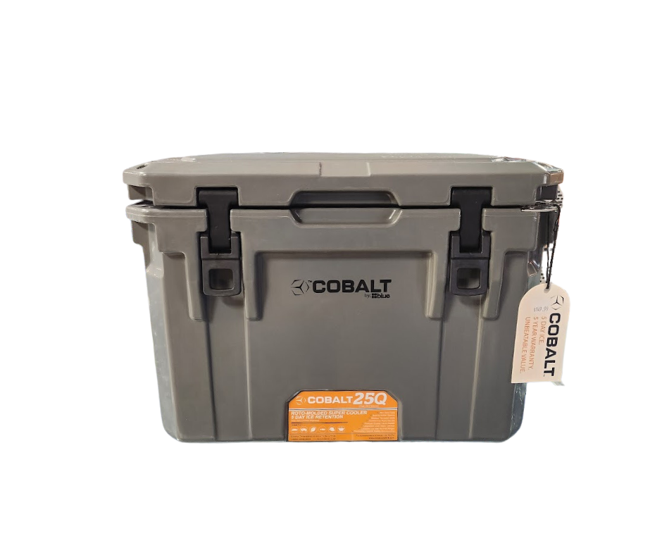 Cobalt 25 Quart Roto-Molded Super Cooler