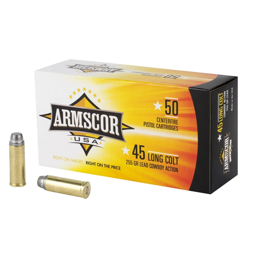 Armscor -  .45 Long Colt 255GR LRN Ammunition