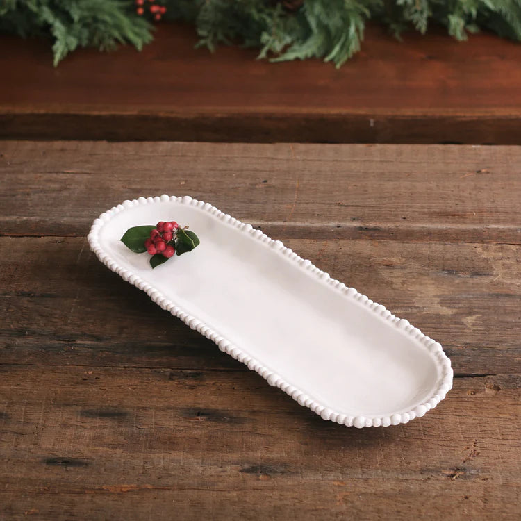 Beatriz Ball Collection VIDA Alegria Medium Baguette Platter White