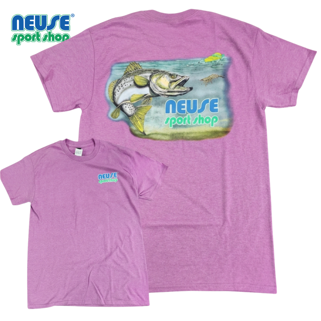 Neuse Sport Shop “Riekmann Trout” Short Sleeve No Pocket Tee