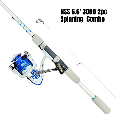 Neuse Sport Shop Inshore 6'6'' 3000 2pc Rod and Reel Spinning Combo