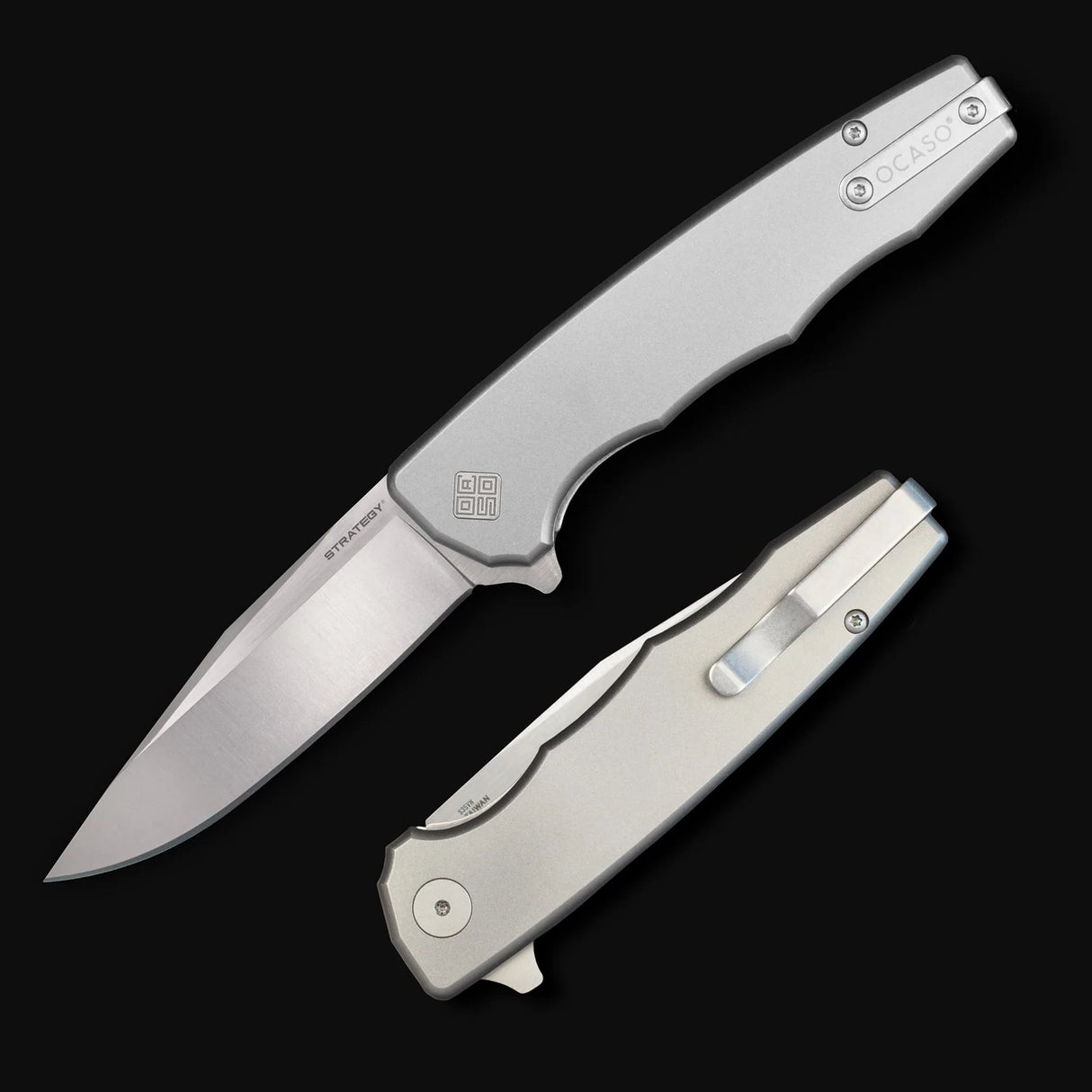 Ocaso Strategy - Titanium / Satin Knife