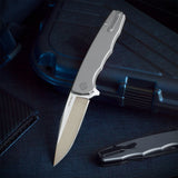Ocaso Strategy - Titanium / Satin Knife
