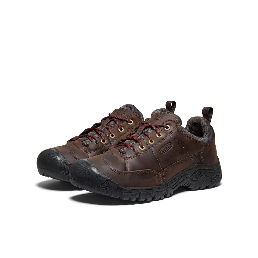 Keen Men's Targhee III Oxford Shoe - Dark Earth/Mulch