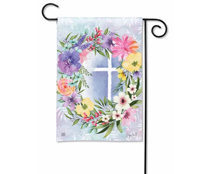 Studio M Blessed Easter Garden Flag