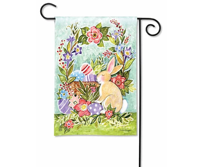 Studio M Joyful Easter Garden Flag