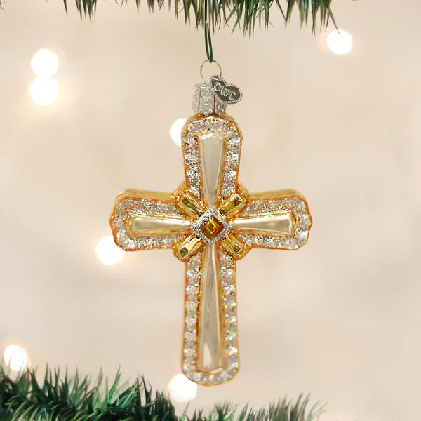 Old World Christmas Holy Cross Ornament