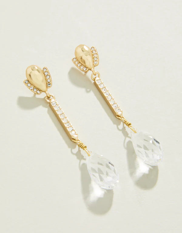 Spartina 449 Swanky Dangle Earrings Crystal