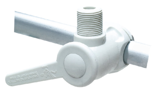 Seachoice Nylon Antenna Rail Mount - White