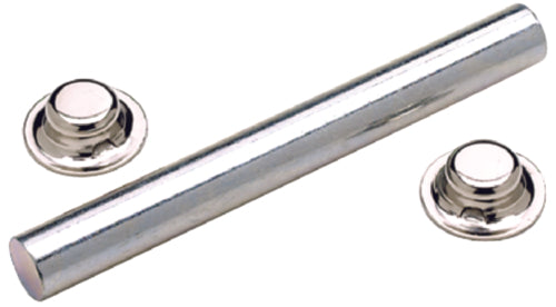 Seachoice Zinc Plated Steel Roller Shaft Includes 2 Pal Nuts