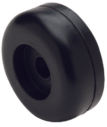 Seachoice Black Rubber Roller End Cap 3-1/2" Dia. X 1-5/16" W With 11/16" ID