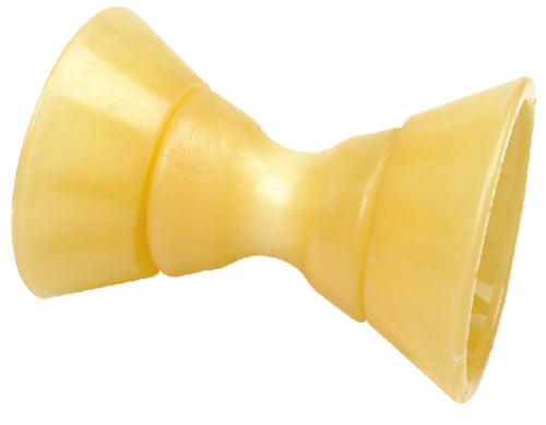 Seachoice Non-Marking TP Yellow Rubber Bow Roller With Bells 1/2" ID