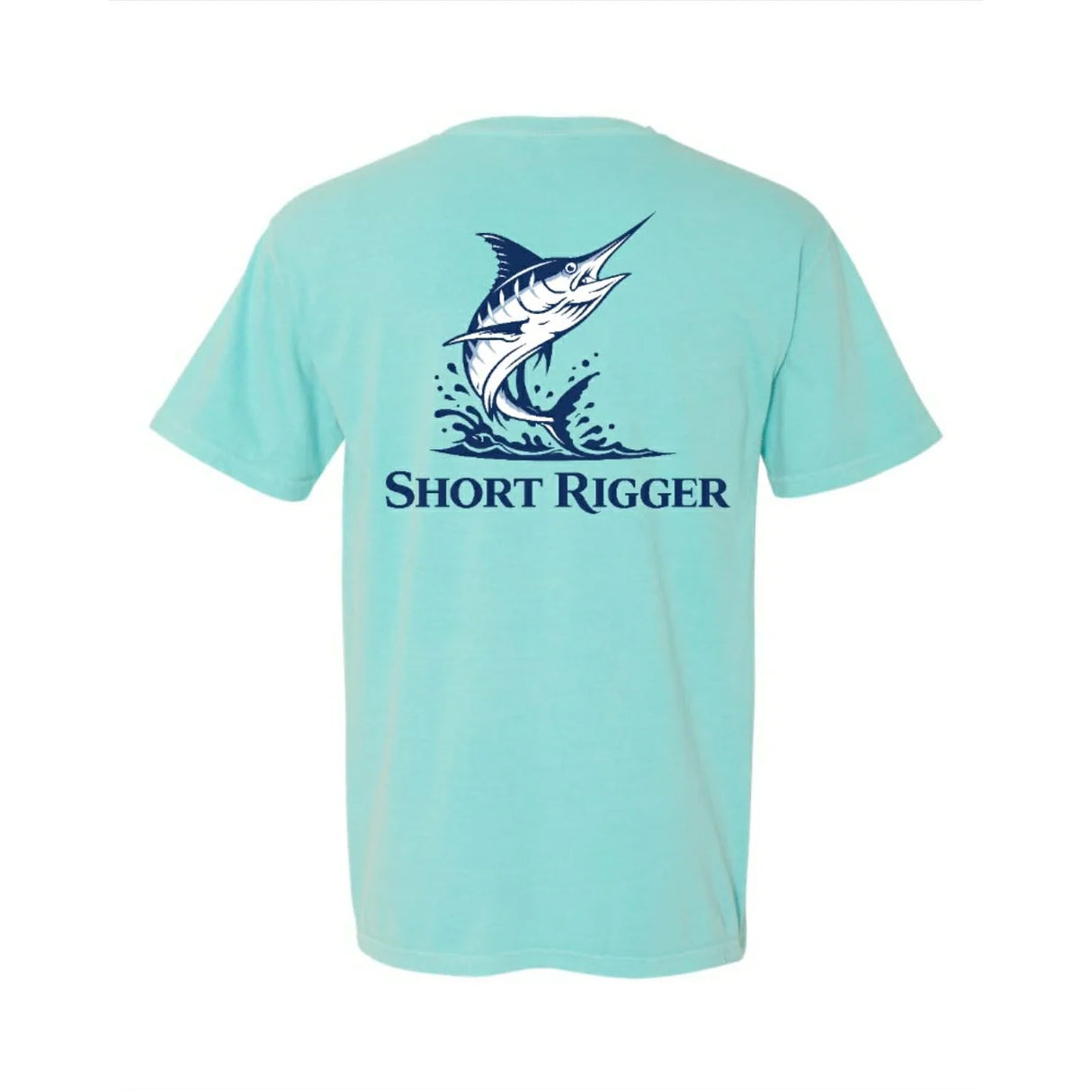 Short Rigger Jumping Marlin Tee - Chalky Mint