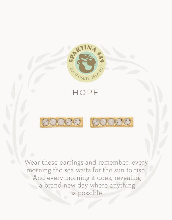 Spartina 449 Sea La Vie Stud Earrings Hope/Horizon