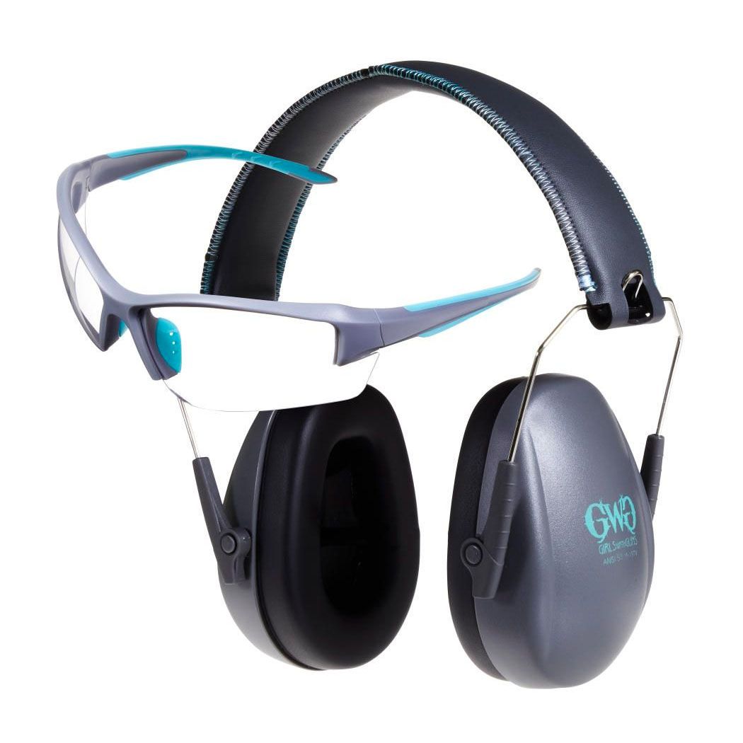 Allen GWG Assure Eye and Ear Combo - Black/Teal/Gray