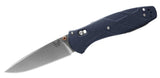 Benchmade Barrage Folding Drop Point Knife, Canyon Blue