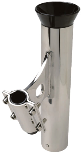 stainless clamp on fishing rod holder Seachoice Stainless Steel Vertical Mount Rod Holder – Neuse Sport Shop