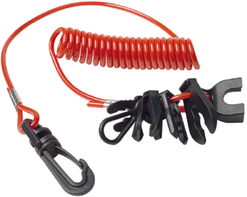 SeaChoice Replacement Lanyard With 7 Key For Kill Switch