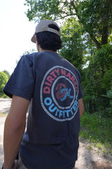 Dirty Marsh Outfitters Circle Neon Tee - Black