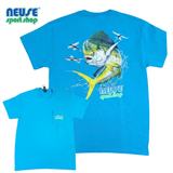 Neuse Sport Shop Mahi Short Sleeve Tee with NO Front Pocket