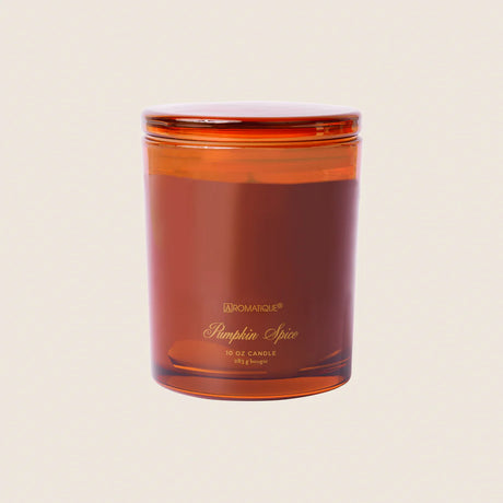 Pumpkin Spice Foundry Glass Candle w/ Lid